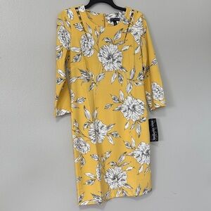 Floral Yellow Dress
